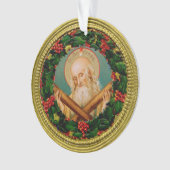 St. Andrew Christmas Novena Gebet Acrylic Ornament (Vorderseite)
