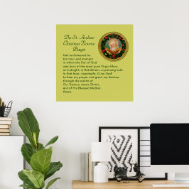 St. Andrew Christmas Novena Gebet Poster