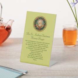 St. Andrew Christmas Novena Gebet Sockelschild