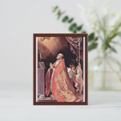 St. Andrew Corsini im Gebet von Reni Guido Postkarte (Stehend Vorderseite)