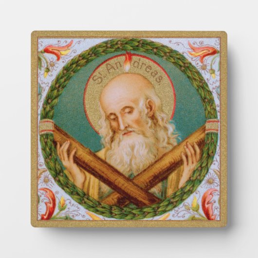 St. Andrew der Apostel (JMAS 02) Fotoplatte (Vorderseite)