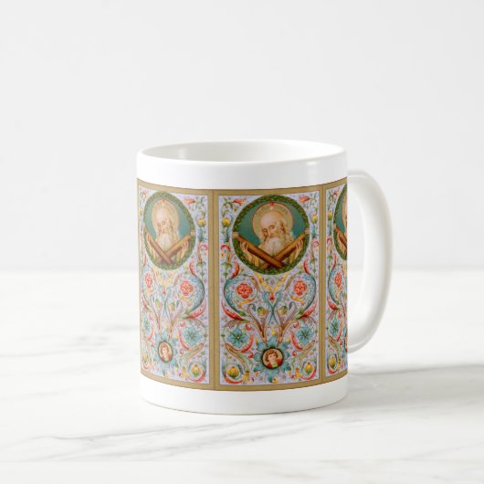 St. Andrew der Apostel (JMAS 02) Kaffeetasse (VorderseiteRechts)