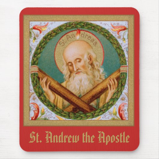 St. Andrew der Apostel (JMAS 02) Mousepad (Vorne)