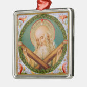 St. Andrew der Apostel (JMAS 02) Platz Ornament Aus Metall (Links)