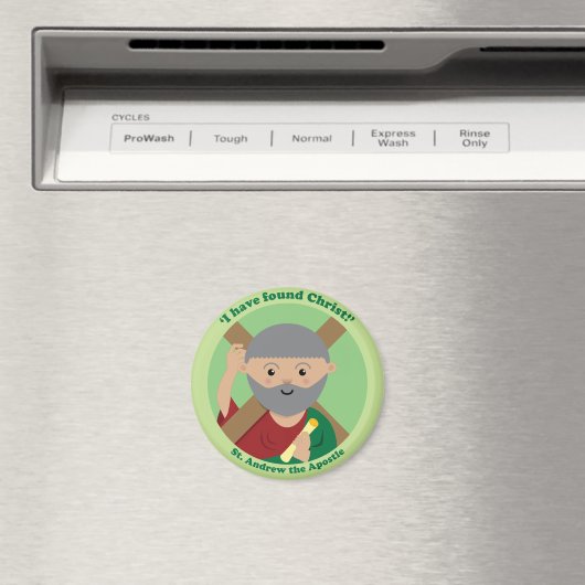 St. Andrew der Apostel Magnet (In Situ (Geschirrspüler))