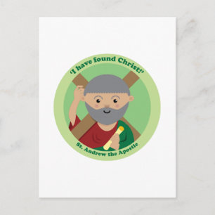 St. Andrew der Apostel Postkarte