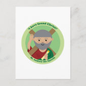 St. Andrew der Apostel Postkarte (Vorderseite)