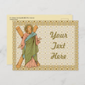 St. Andrew der Apostel (RLS 01) Postkarte 1 (Vorne/Hinten)