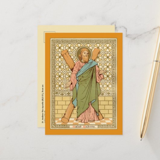 St. Andrew der Apostel (RLS 01) Postkarte 2 (Vorderseite/Rückseite Beispiel)