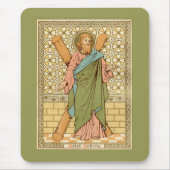 St. Andrew der Apostel (RLS 01) (Stil 1) Mousepad (Vorne)