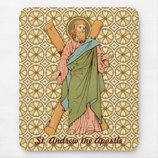 St. Andrew der Apostel (RLS 01) (Stil 2) Mousepad (Vorne)