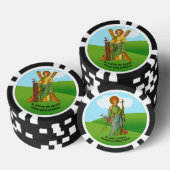 St. Andrew der Apostel / St. Jude Thaddeus Golf Pokerchips (Stapel)