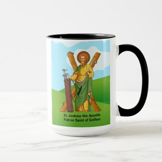 St. Andrew der Apostel / St. Jude Thaddeus Golfers Tasse (Rechts)