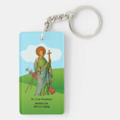 St. Andrew der Apostel / St. Jude Thaddeus Schlüsselanhänger (Rückseite)