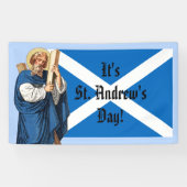 St. Andrew der Apostel und die Flagge Schottlands Banner (Horizontal)