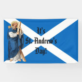 St. Andrew der Apostel und die Flagge Schottlands Banner (Horizontal)