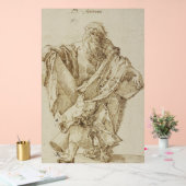 St. Andrew, der Apostel und Schottlands Patron Acrylschild (Hochzeit)