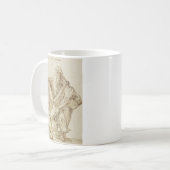 St. Andrew, der Apostel und Schottlands Patron Kaffeetasse (Vorderseite Links)