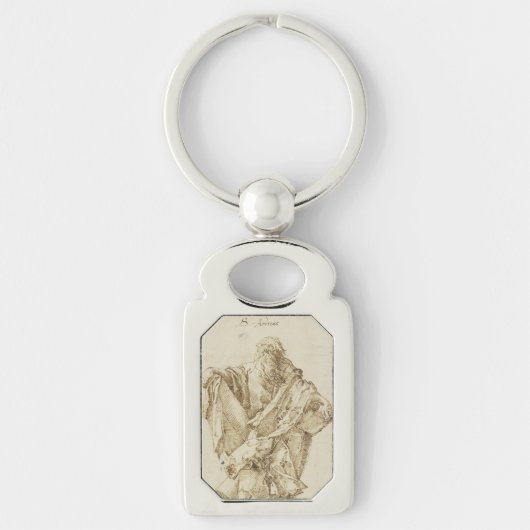 St. Andrew, der Apostel und Schottlands Patron Schlüsselanhänger (Vorderseite)