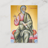 St. Andrew die erste so genannte Prayer Card Platzkarte (Vorderseite)