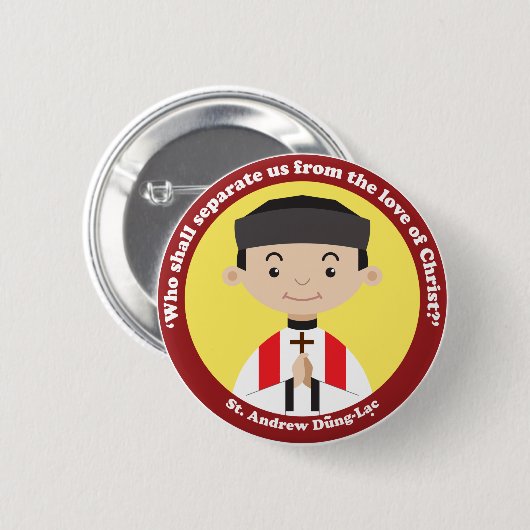 St. Andrew Dung Lac Button (Vorne & Hinten)