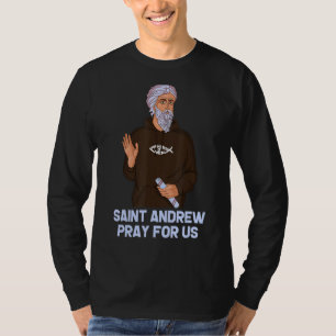 St. Andrew Fishing Patron St. Fischer Kathol T-Shirt
