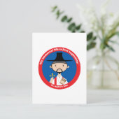 St. Andrew Kim Postkarte (Stehend Vorderseite)