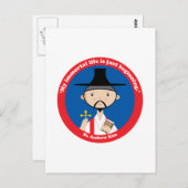 St. Andrew Kim Postkarte (Vorne/Hinten)