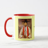 St Andrew Kim Taegon Hanja Tasse (Links)