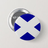 St Andrew Kreuz Button (Vorne & Hinten)