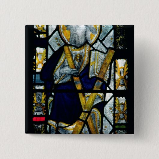 St Andrew mit Saltire Kreuz, britisch Button (Vorderseite)