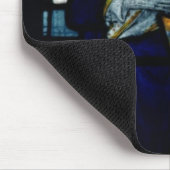 St Andrew mit Saltire Kreuz, britisch Mousepad (Ecke)