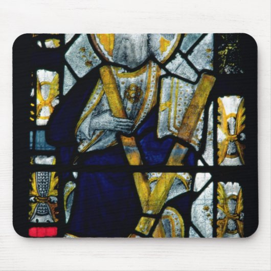 St Andrew mit Saltire Kreuz, britisch Mousepad (Vorne)
