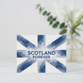 St. Andrew’s Cross Flag Postkarte (Stehend Vorderseite)