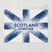 St. Andrew’s Cross Flag Postkarte (Vorderseite)