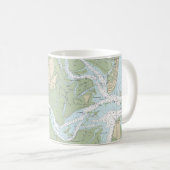 St Andrew Sound and Satilla River Nautical Chart Kaffeetasse (VorderseiteRechts)