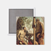 St. Andrew und St. Jerome Magnet (Vorderseite/Rückseite)