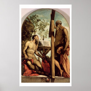 St. Andrew und St. Jerome Poster