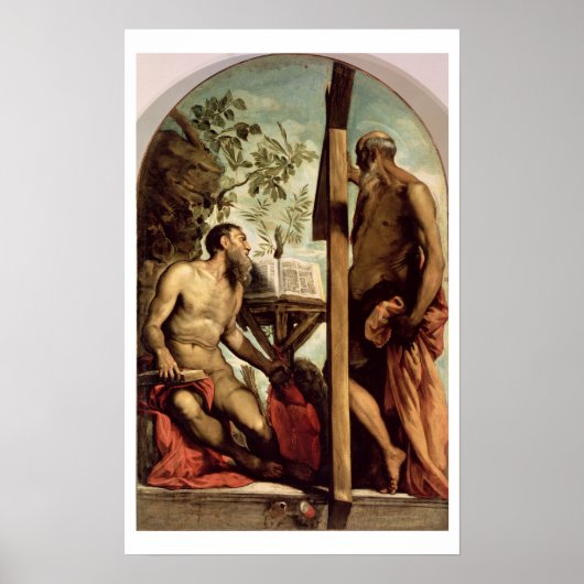 St. Andrew und St. Jerome Poster (Vorne)