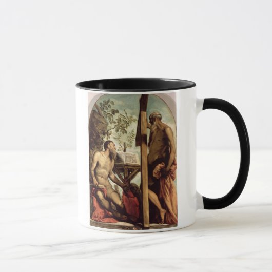 St Andrew und St Jerome Tasse (Rechts)