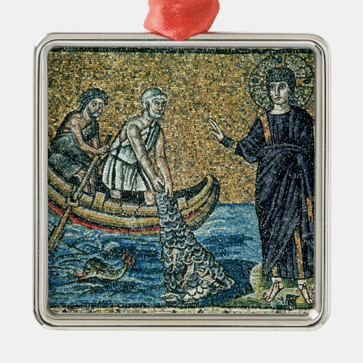 St Andrew und St Peter Ornament Aus Metall (Vorne)