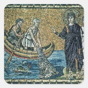 St. Andrew und St. Peter Quadratischer Aufkleber