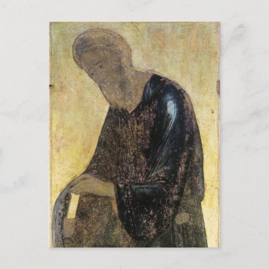 St. Andrew von Andrei Rublev Postkarte (Vorderseite)