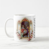 St. Andrew WeihnachtsAdvent Novena Heilige Familie Kaffeetasse (Links)