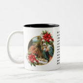 St. Andrew WeihnachtsAdvent Novena Heilige Familie Zweifarbige Tasse (Links)