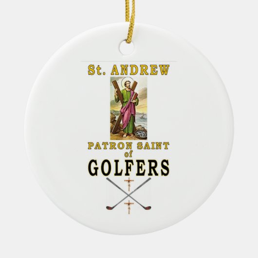 ST- ANDREWgolf Keramikornament (Vorne)