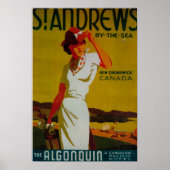 St. Andrews Algonquin Vintag PosterEurope Poster (Vorne)