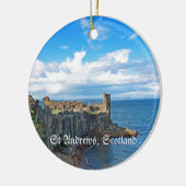 St Andrews Castle, Schottland Keramik Ornament (Links)