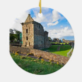 St Andrews Castle, Schottland Keramik Ornament (Hinten)