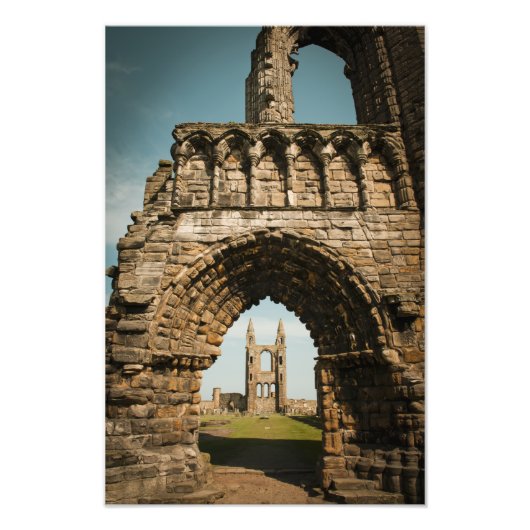 St Andrews Cathedral Fotodruck (Vorne)